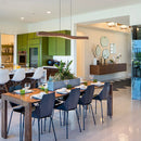 Ljojo Kitchen Island Linear Pendant Light Modern Suspension Hanging Lamp Dining Room