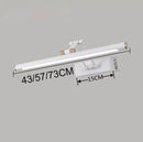 Ljojo LED Wall Lights - Mirror Headlights Foldable Adjustable Washbasin Shower Shaped Lighting Cabinets