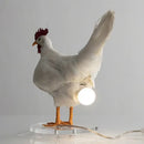 Funny Easter Chicken Night Light Lamp Decorative Simulated Animal Home Decor Ljojo