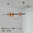 Ljojo™ LED U-shaped Pendant Chandelier: Modern Nordic Ceiling Hanging Lamp