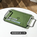 Ljojo Light Luxury Water Cup Tray for Home Storage and Organization