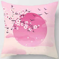 Cherry Blossoms Decorative Pillowcases by Ljojo