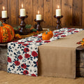 Halloween Rose Table Runner by Ljojo: Festive Farmhouse Decor for Parties & Weddings