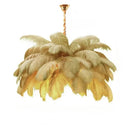 Modern Feather Pendant Light LED Chandelier Nordic Living Room Dining Room Home Decoration - Ljojo