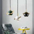 Ljojo Marble Pendant Lamp: Stylish Hanging Chandelier for Various Settings