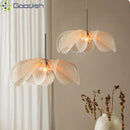 Japanese Style White Petals-Shaped LED Pendant Lights | Simplicity Art Chandelier by Ljojo