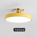 Ljojo Macaron LED Ceiling Light for Stylish Room Decor