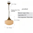 Ljojo Cream Wabi-sabi Minimalist LED Chandelier for Bedroom Dining Living Room