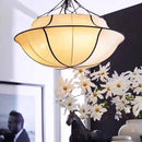 Ljojo Fabric Chandelier Hanging Light for Living Room Bedroom glam decor