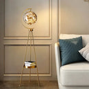 Ljojo Luxury Moon LED Floor Lamp - Nordic Minimalist Creative Art Desk Lamp