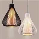 Modern Minimalist Bird Cage LED Ceiling Chandelier: Small Lantern Pendant Light for Home Decor by Ljojo