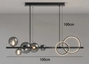 LED Pendant Lamp Chandelier by Ljojo for Bedroom Decor and Living Room Lighting