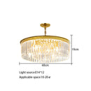 Crystal Hanging Lamp Modern Luxury Style Pendant Lighting by Ljojo
