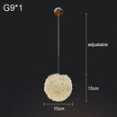 Crystal Ball Wall Lamp Luxury Bedroom Lighting by Ljojo Princess Room Decor Lychee Trendy