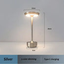 Ljojo LED Industrial Style Charging Desk Lamp Touch Dimming USB Night Light