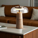 Ljojo Luxury Glass Table Lamp for Bedside and Living Room