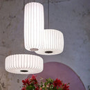 Modern Japanese Wabi Sabi Silk E27 Pendant Lights | Nordic Chandelier for Living Room | Ljojo