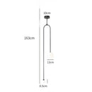 Ljojo™ Glass Ball Vertical Chandelier - Nordic Geometric Pendant Light