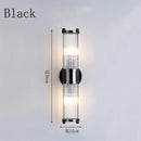 Brass Staircase Wall Lamp LED Mirror Front Light for Bathroom Kitchen Living Room - Ljojo