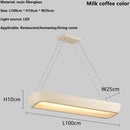 Ljojo Minimalist Wabi Sabi Dining Room Chandelier Pendant Lights Nordic New Style Bedroom Lamp