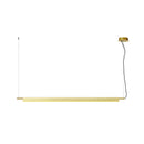 Aluminum Pendant Lights Black Creative Long Strip Hanging Lamps Living Room Office LED Hanging Lamp