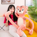 Ljojo Long Legged Animal Plush Toy Pillow - Lion Monkey Leg Doll Clip - Birthday Gift
