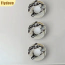 Ljojo Marble White Glass Ball LED Wall Lamp for Luxury Home Decor