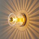 Ljojo LED Chandelier Ceiling Lamp Indoor Glass Wall Sconce Decoration for Living Room