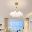 Nordic Style Flower LED Pendant Light Fixture for Living Dining Room Bedroom by Ljojo