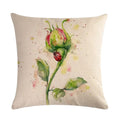 Animal Print Linen Pillowcase by Ljojo - Home Decor Cushion Cover