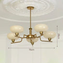 Nordic Vintage Silver LED Pendant Light for Living Room Dining Bedroom by Ljojo