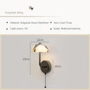 Ljojo Light Luxury Stone Wall Lamp for Bedroom Living Room_BG