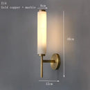 Ljojo Marble LED Wall Light Modern Wall Lamp for Living Room Bedroom