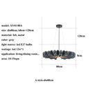 Modern Design Felt Led Pendant Light Chandelier for Living Dining Room Bedroom Office by Ljojo