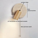 Ljojo LED Wall Lamp Bedroom Bedside Up Down Rotate Stair Light