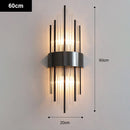 LED Crystal Wall Lamp Light: Luxury Modern Nordic Sconces for Home Decor by Ljojo