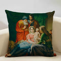 Jesus Decor Pillow Cover 45x45cm Home Sofa Art Decor Gift Ljojo