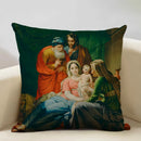 Jesus Decor Pillow Cover 45x45cm Home Sofa Art Decor Gift Ljojo