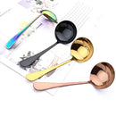 Ljojo Mirror Gold Stainless Steel Flatware Set - 4Pcs Dinnerware Cutlery Kit