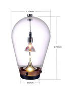 LED Bulb Table Lamp Light Magnetic Gravitational Bedroom Study Bedside Reading Desk Light by Ljojo