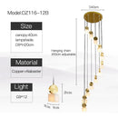 Ljojo Marble Pendant Light for Kitchen Bar Counter Coffee Shop