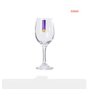 Ljojo 320ml Crystal Red Wine Glass Set for Family Party Home Champagne Glass