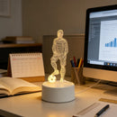 LED 3D Football Theme Table Lamp for Sports Enthusiasts - Creative Bedroom Night Light