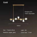 Modern Copper Glass Ball Pendant Lights Dining Kitchen Chandeliers by Ljojo