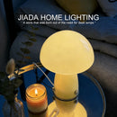 Glass Mushroom Table Lamp Nordic Style - Ljojo Ambiance Nightlight Bedside Ornament