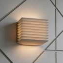 Modern Retro Square LED Wall Lamps Wabi Sabi Style for Living Rooms by Ljojo