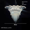 Luxury European Murano Vintage Glass Chandelier LED for Living Room Staircase Villa Ljojo