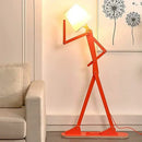 LED Humanoid Puppet Floor Light for Cartoon Bedroom Decor by Ljojo
