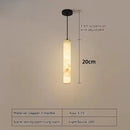 Dropshipping Marble Pendant Light LED Strip for Bedroom Decor by Ljojo