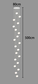Ljojo LED Pendant Chandeliers for Modern Home Decor & Indoor Lighting
